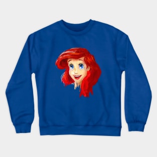 Mermaid Portrait Crewneck Sweatshirt